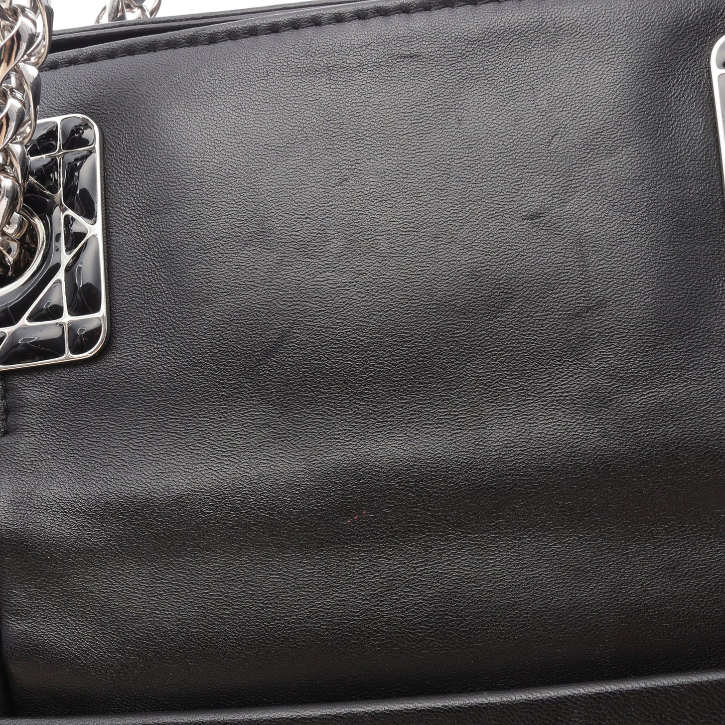 グランヴィル チェーンショルダーバッグ チェーントートバッグ レザー ブラック クリスチャンディオール バッグ Christian Dior