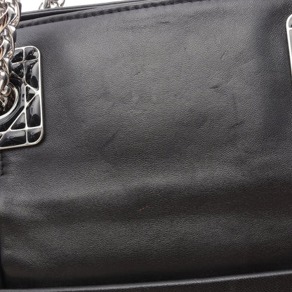 グランヴィル チェーンショルダーバッグ チェーントートバッグ レザー ブラック クリスチャンディオール バッグ Christian Dior