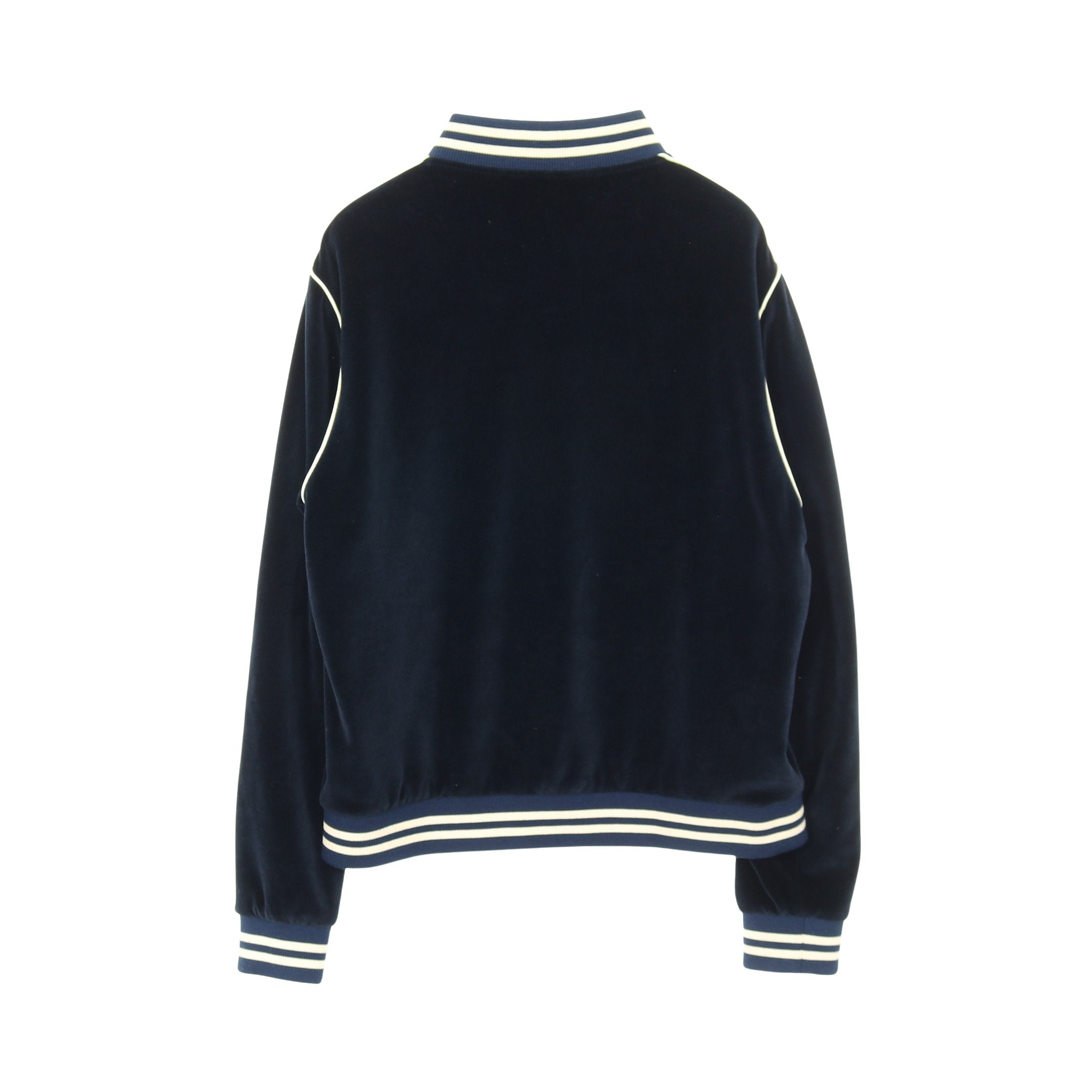 トリオンフ ベルベットジャージ テディブルゾン ボンバージャケット