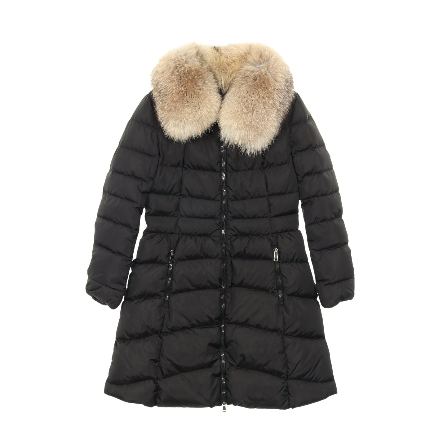HIRONDELLE ダウンコート ナイロン ブラック モンクレール アウター MONCLER