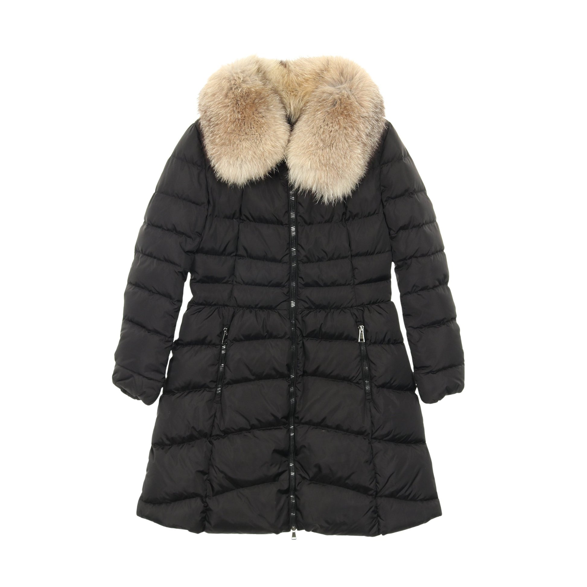 HIRONDELLE ダウンコート ナイロン ブラック モンクレール アウター MONCLER