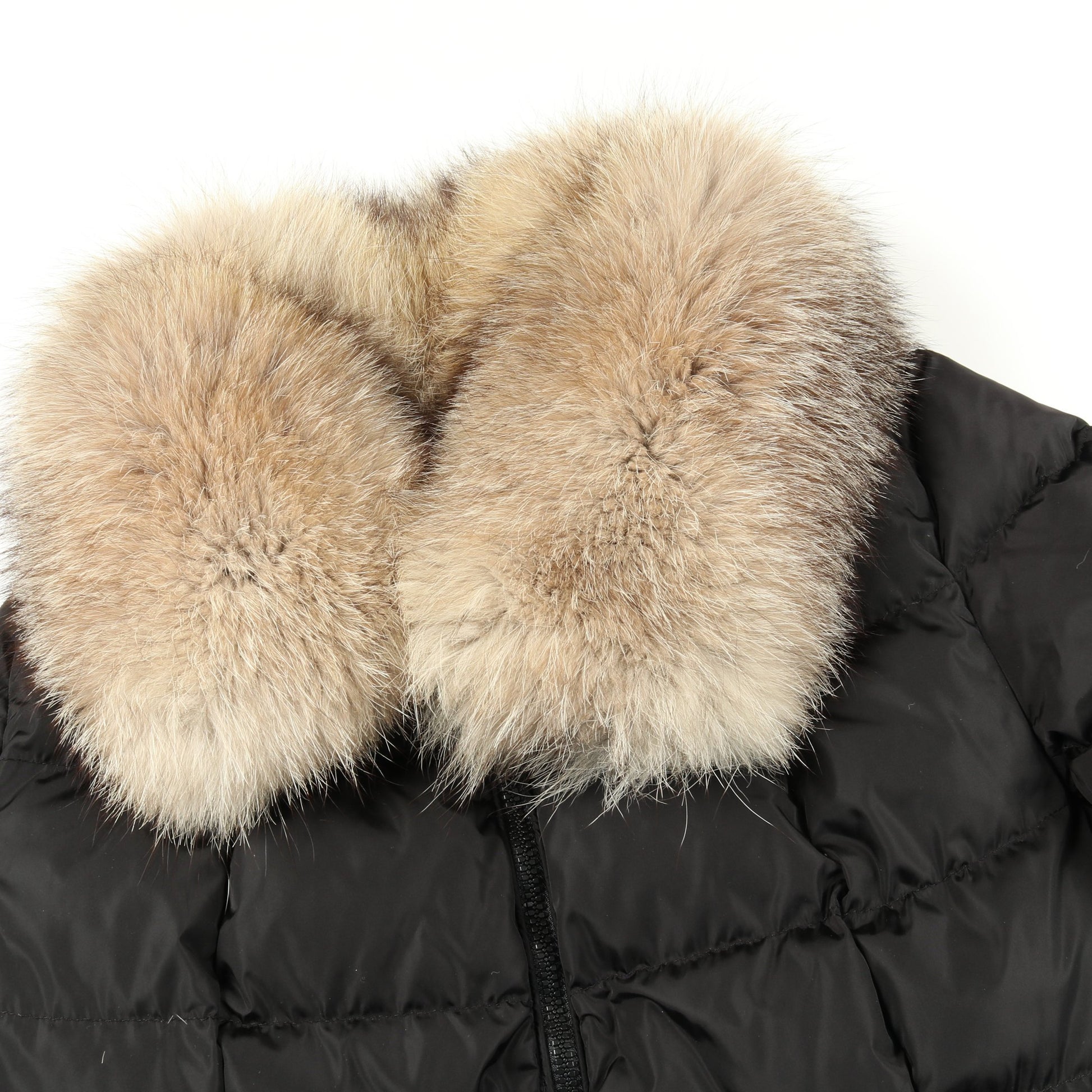 HIRONDELLE ダウンコート ナイロン ブラック モンクレール アウター MONCLER