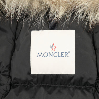 HIRONDELLE ダウンコート ナイロン ブラック モンクレール アウター MONCLER