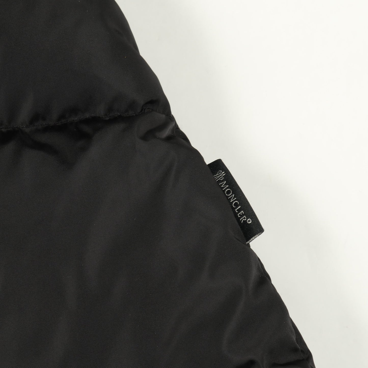 HIRONDELLE ダウンコート ナイロン ブラック モンクレール アウター MONCLER