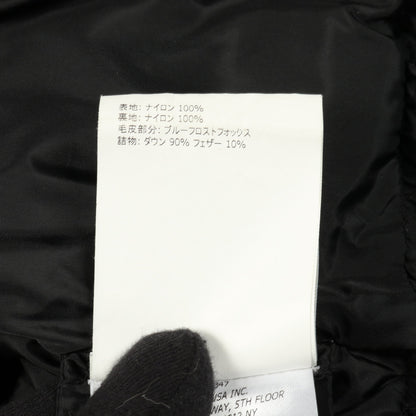 HIRONDELLE ダウンコート ナイロン ブラック モンクレール アウター MONCLER