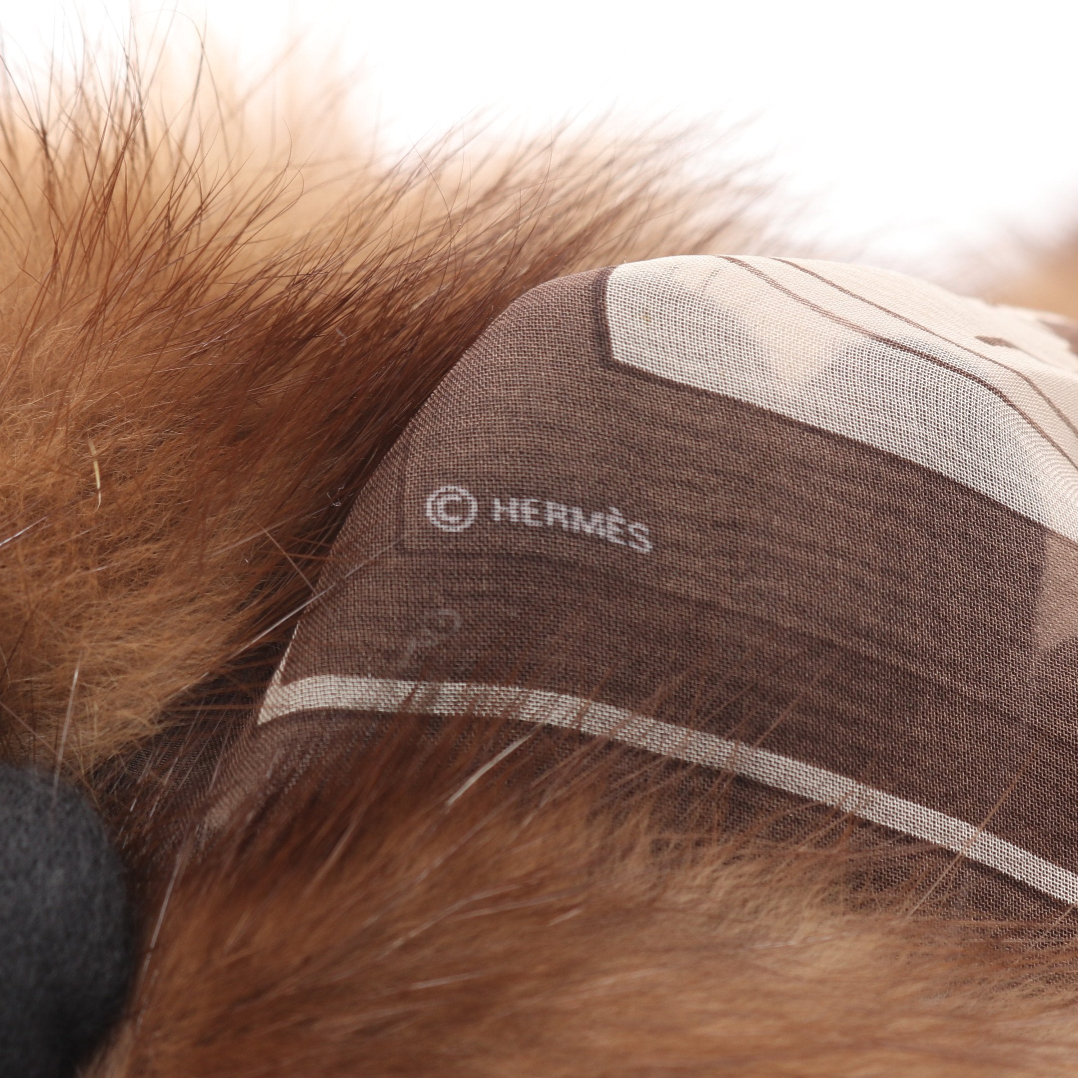 EX-LIBRIS スカーフ シルク セーブル ブラウン エルメス – RECLO