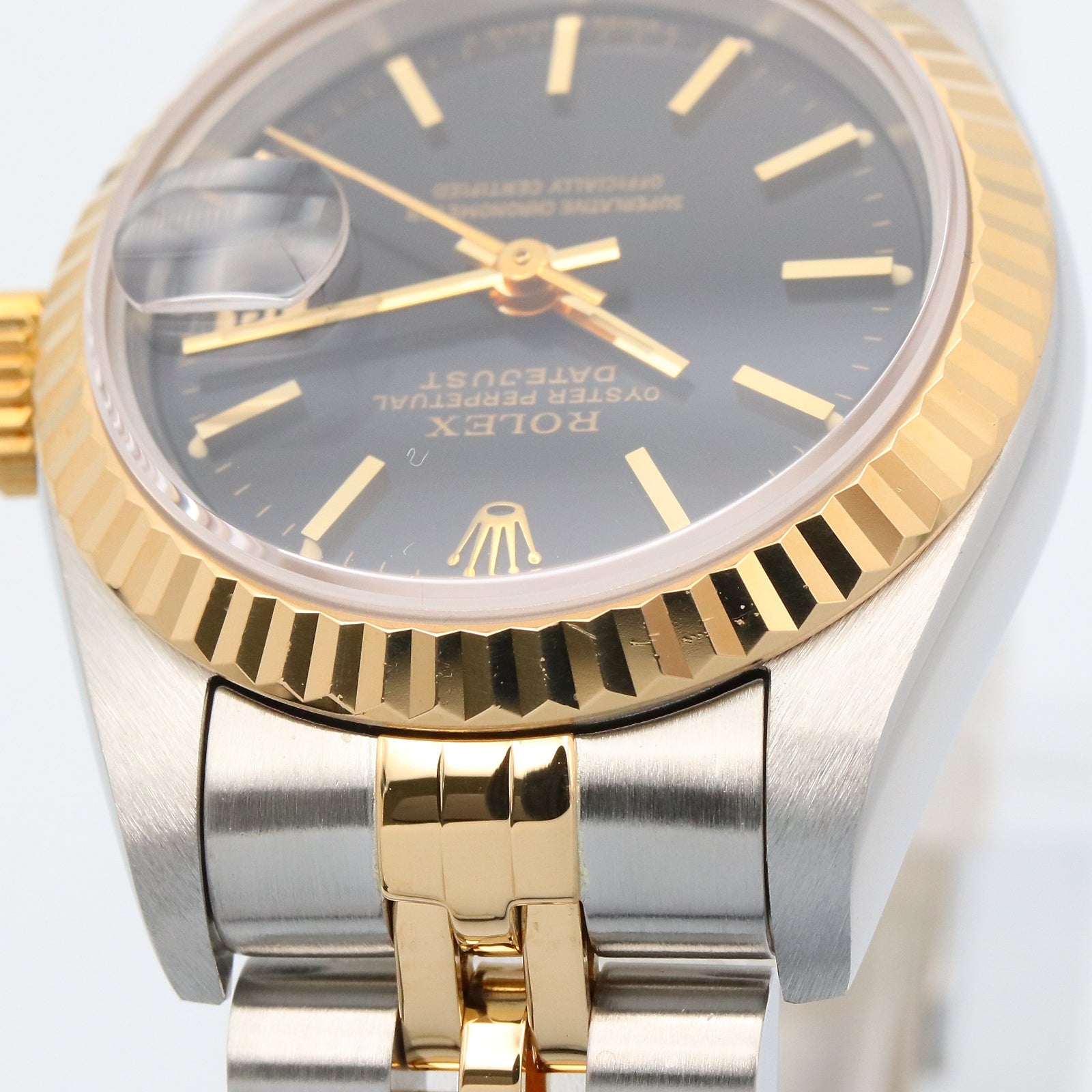 自動巻き時計　デイトジャスト　タイプ デイトジャスト S番 レディース 腕時計 自動巻き K18（イエロー