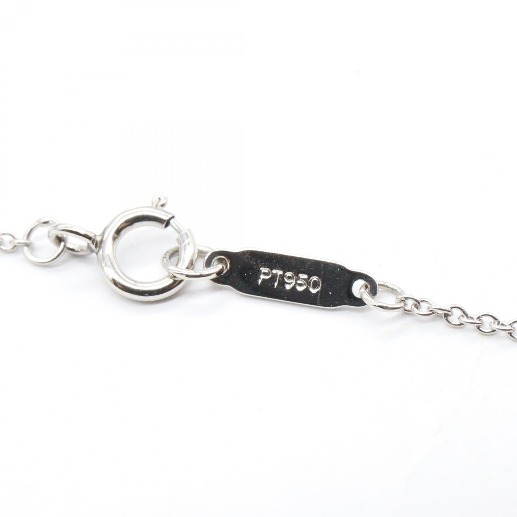 スモール クロス ネックレス ダイヤ ネックレス PT950 ダイヤモンド