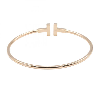 Tワイヤー ブレスレット ダイヤ ブレスレット K18PG ダイヤモンド ピンクゴールド クリア ティファニー アクセサリー TIFFANY & Co.