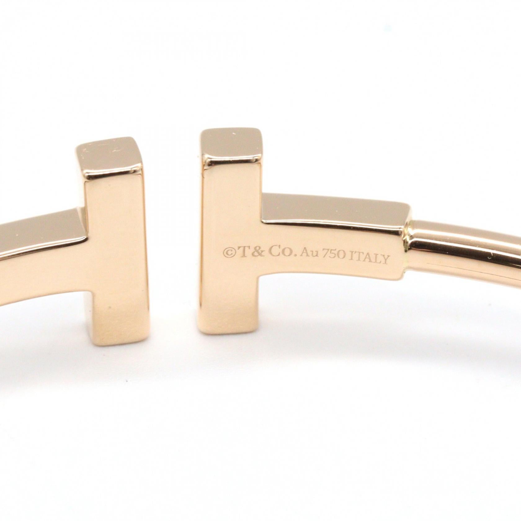 Tワイヤー ブレスレット ダイヤ ブレスレット K18PG ダイヤモンド