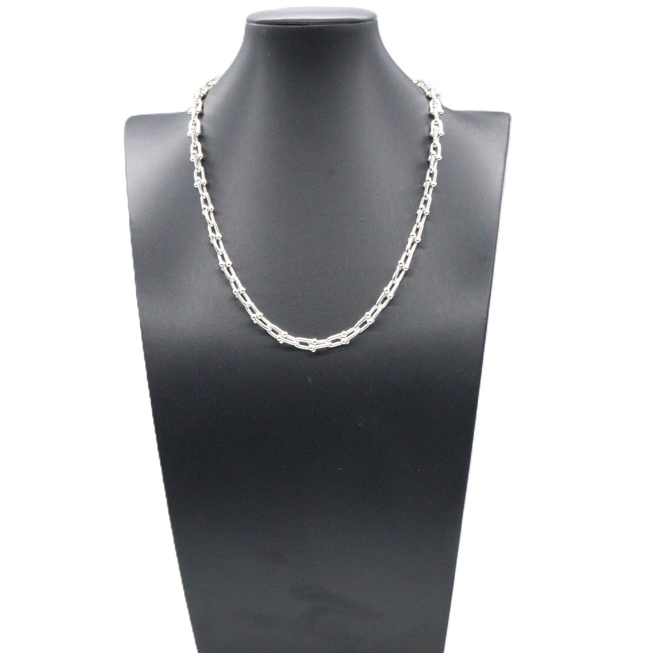 ハードウェアスモールリンク ネックレス ネックレス SV925 シルバー