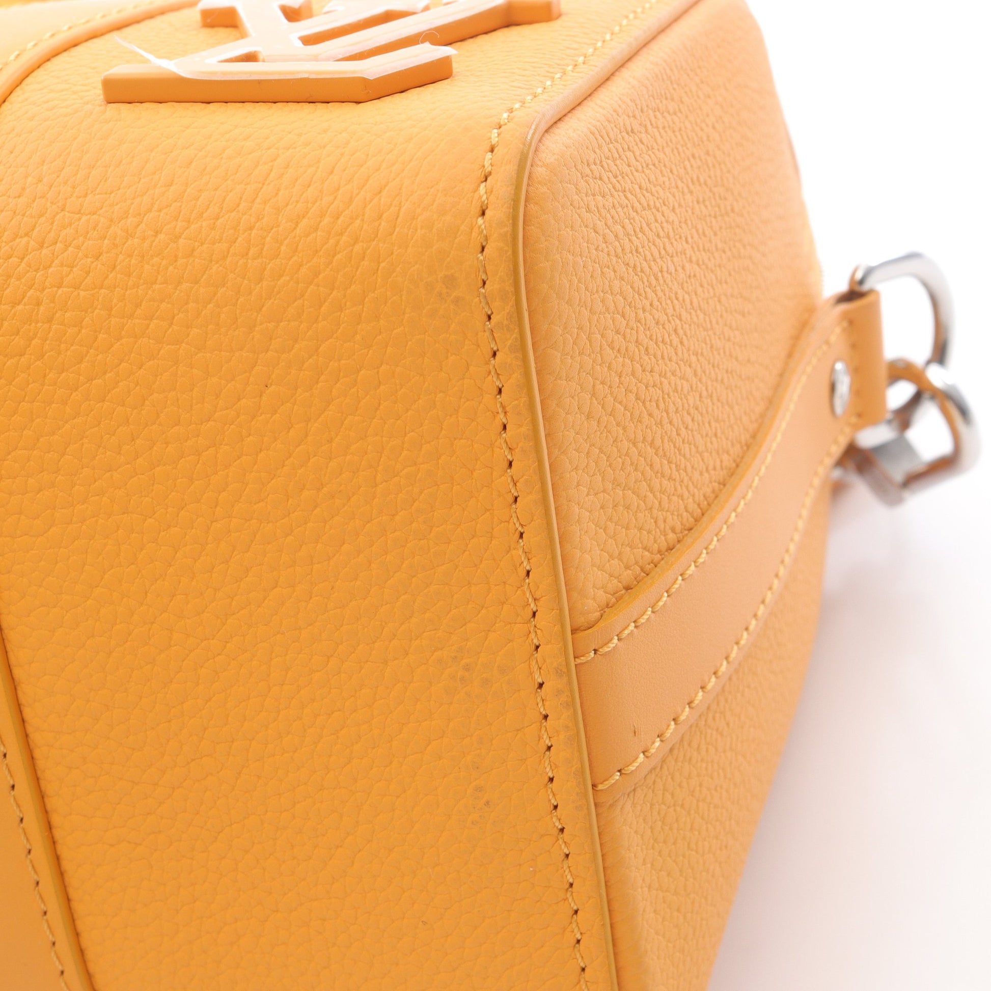 シティ キーポル LVアエログラム サフラン ショルダーバッグ レザー オレンジイエロー ルイヴィトン バッグ LOUIS VUITTON