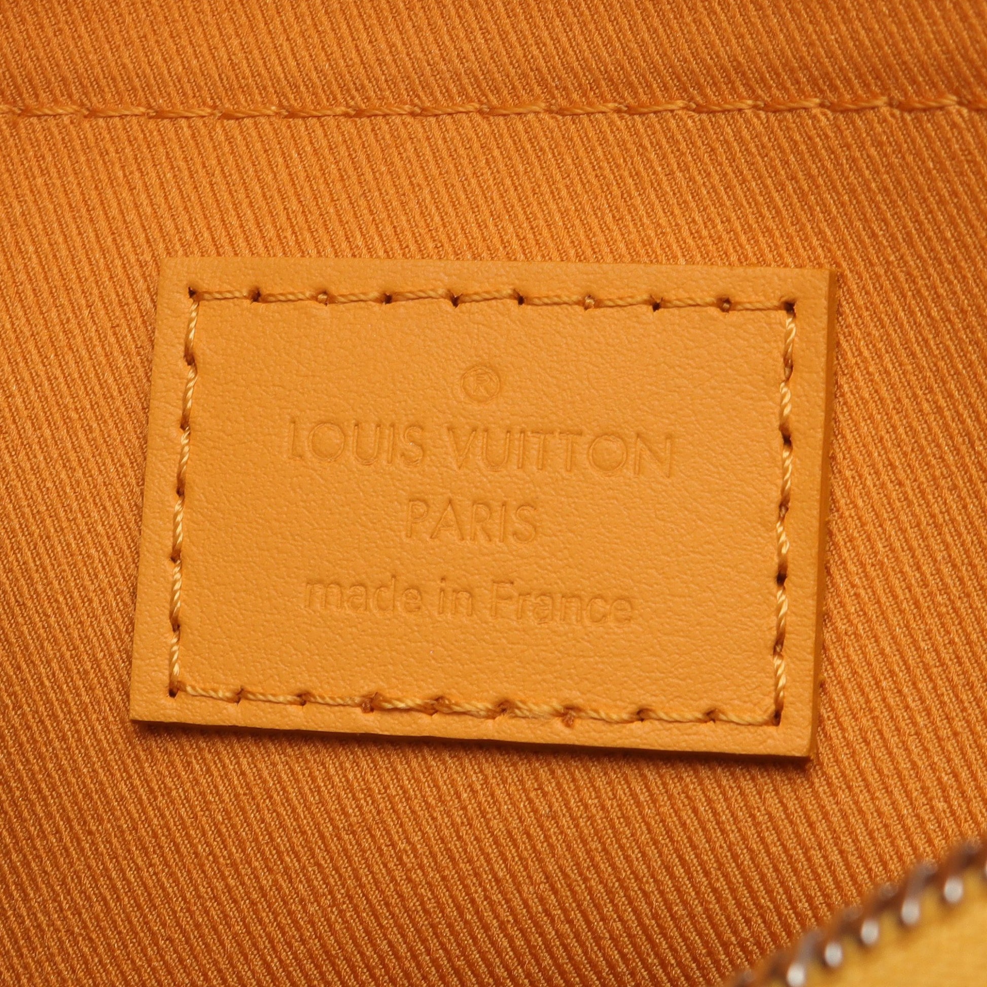 シティ キーポル LVアエログラム サフラン ショルダーバッグ レザー オレンジイエロー ルイヴィトン バッグ LOUIS VUITTON
