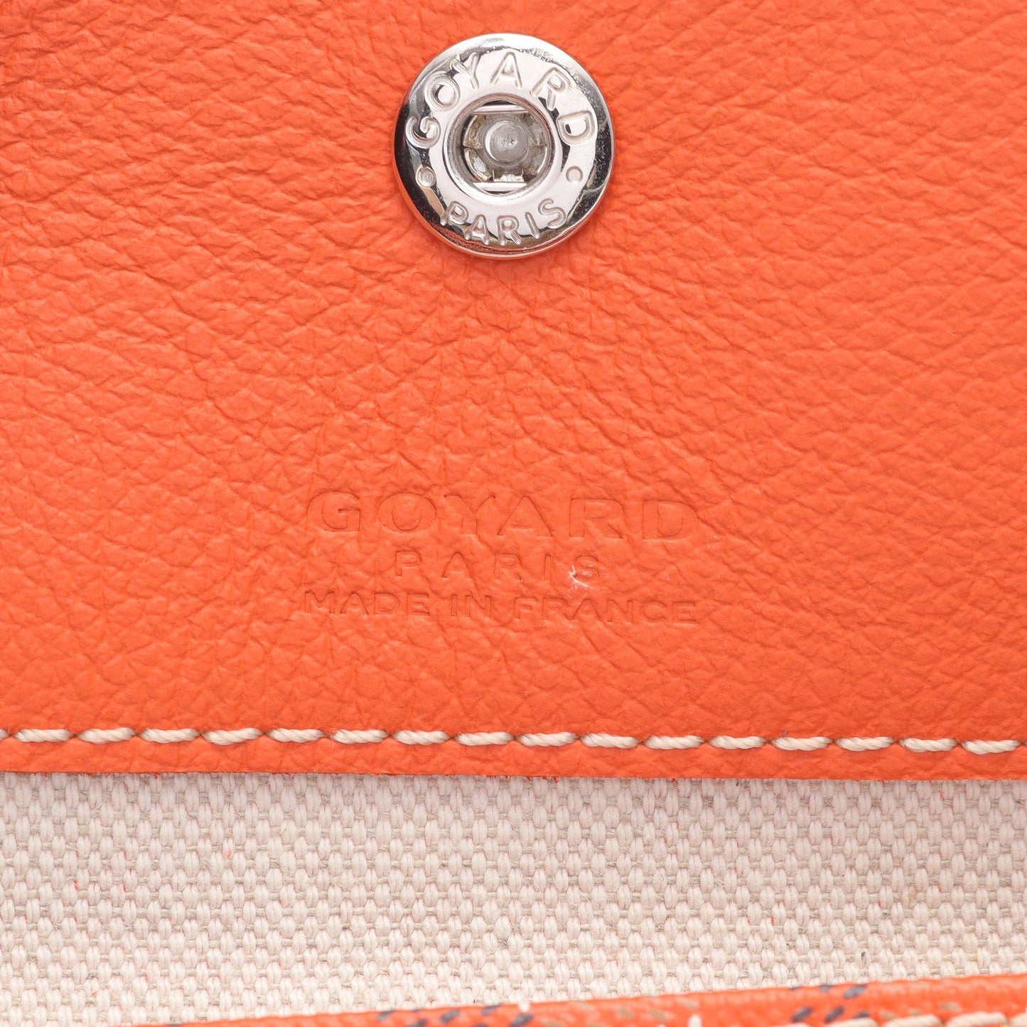 ボエム ホーボーバッグ ワンショルダーバッグ コーティングキャンバス レザー オレンジ マルチカラー ゴヤール バッグ GOYARD