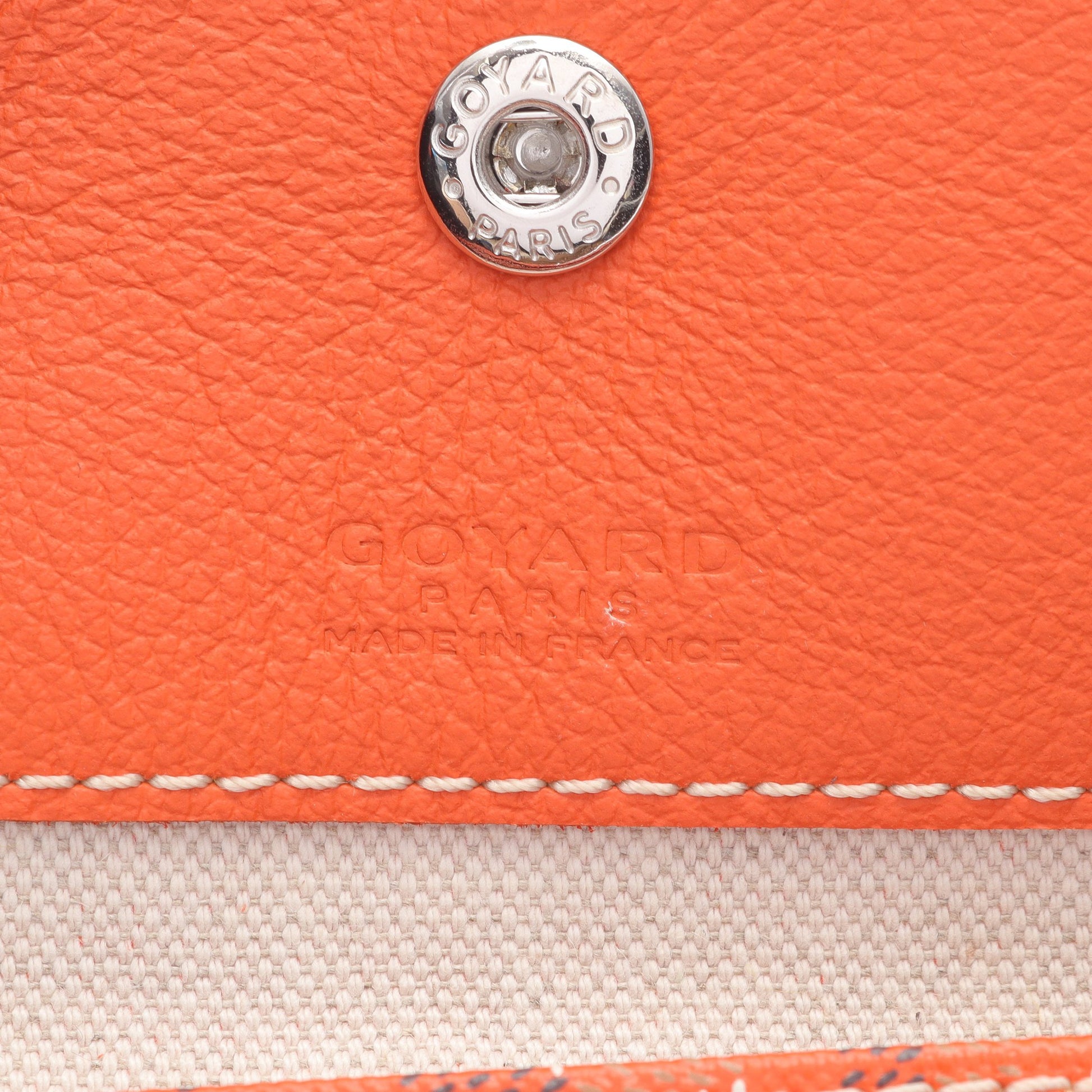ボエム ホーボーバッグ ワンショルダーバッグ コーティングキャンバス レザー オレンジ マルチカラー ゴヤール バッグ GOYARD