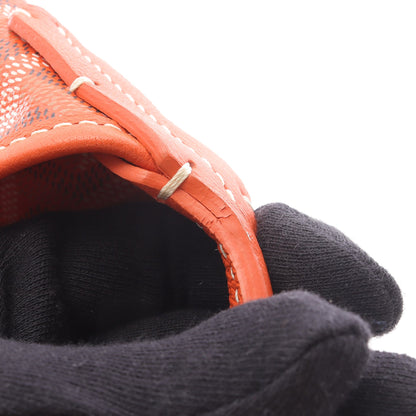 ボエム ホーボーバッグ ワンショルダーバッグ コーティングキャンバス レザー オレンジ マルチカラー ゴヤール バッグ GOYARD