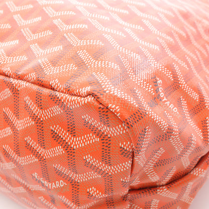 ボエム ホーボーバッグ ワンショルダーバッグ コーティングキャンバス レザー オレンジ マルチカラー ゴヤール バッグ GOYARD