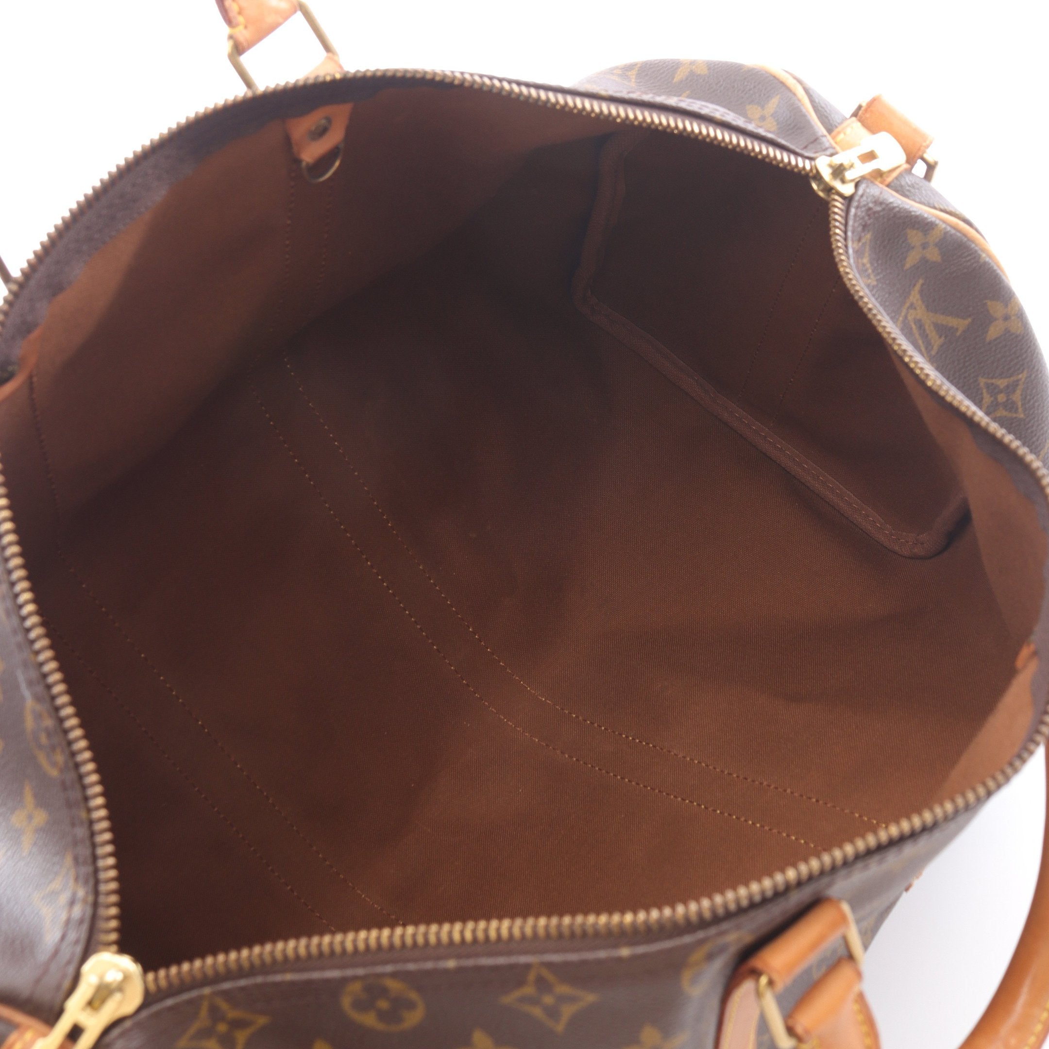 キーポル バンドリエール45 モノグラム ボストンバッグ PVC レザー