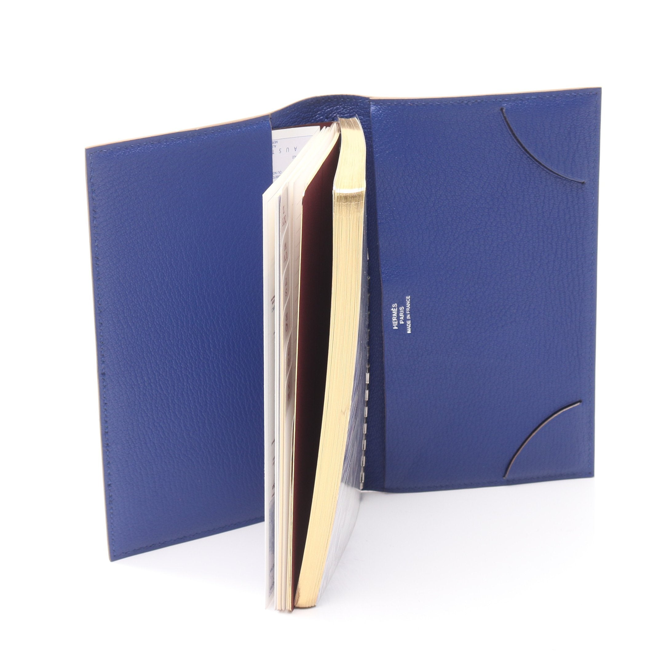 アジェンダ ヴィジョン2 ライム ブルーロワイヤル 手帳カバー