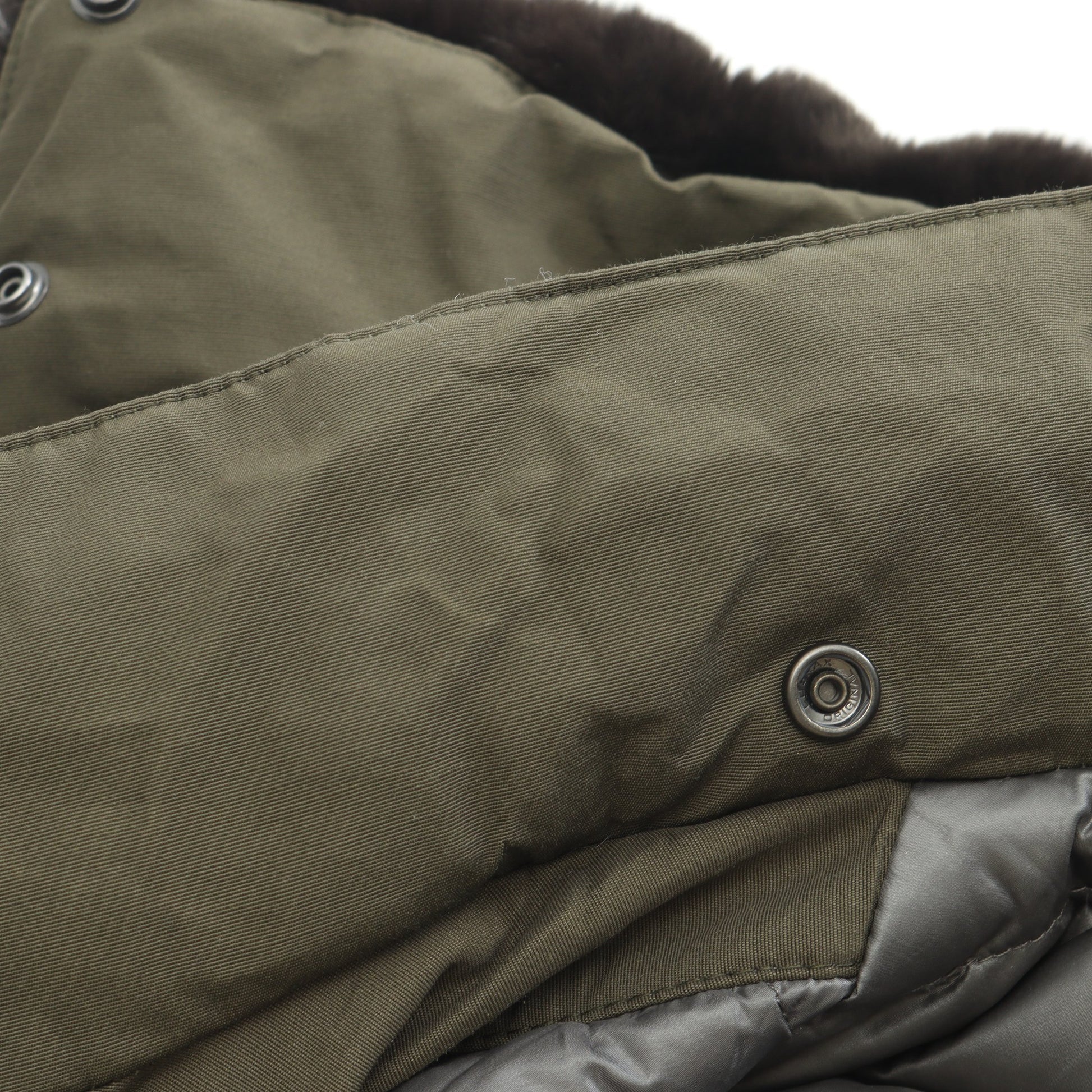 ダウンコート コットン カーキグリーン ウールリッチ アウター WOOLRICH