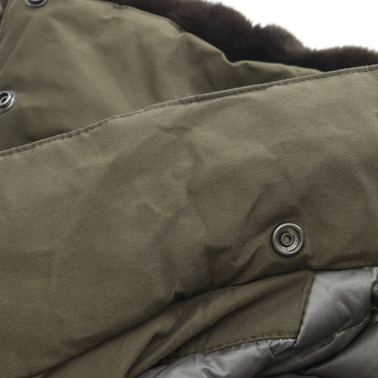 ダウンコート コットン カーキグリーン ウールリッチ アウター WOOLRICH