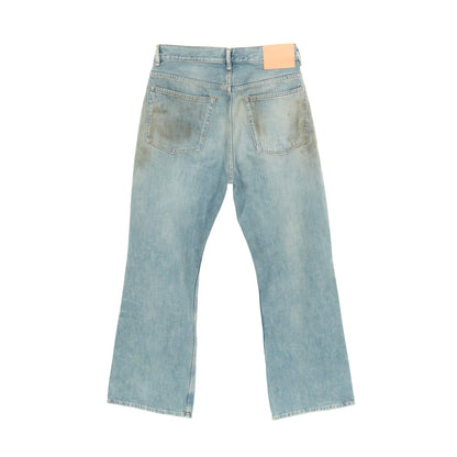 Penicillin distressed ダメージ加工 デニムパンツ コットン ブルー アクネストゥディオズ ボトムス Acne Studios