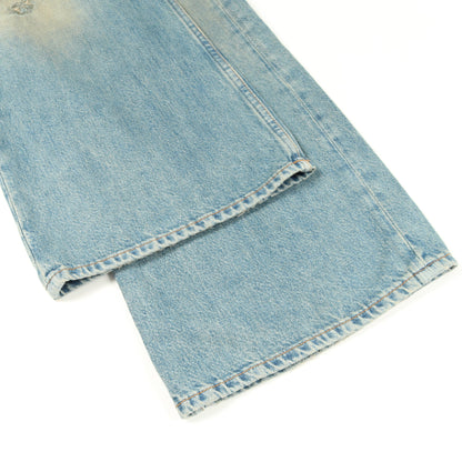 Penicillin distressed ダメージ加工 デニムパンツ コットン ブルー アクネストゥディオズ ボトムス Acne Studios
