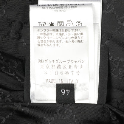 ダウンベスト ナイロン ブラック フード付き グッチ アウター GUCCI