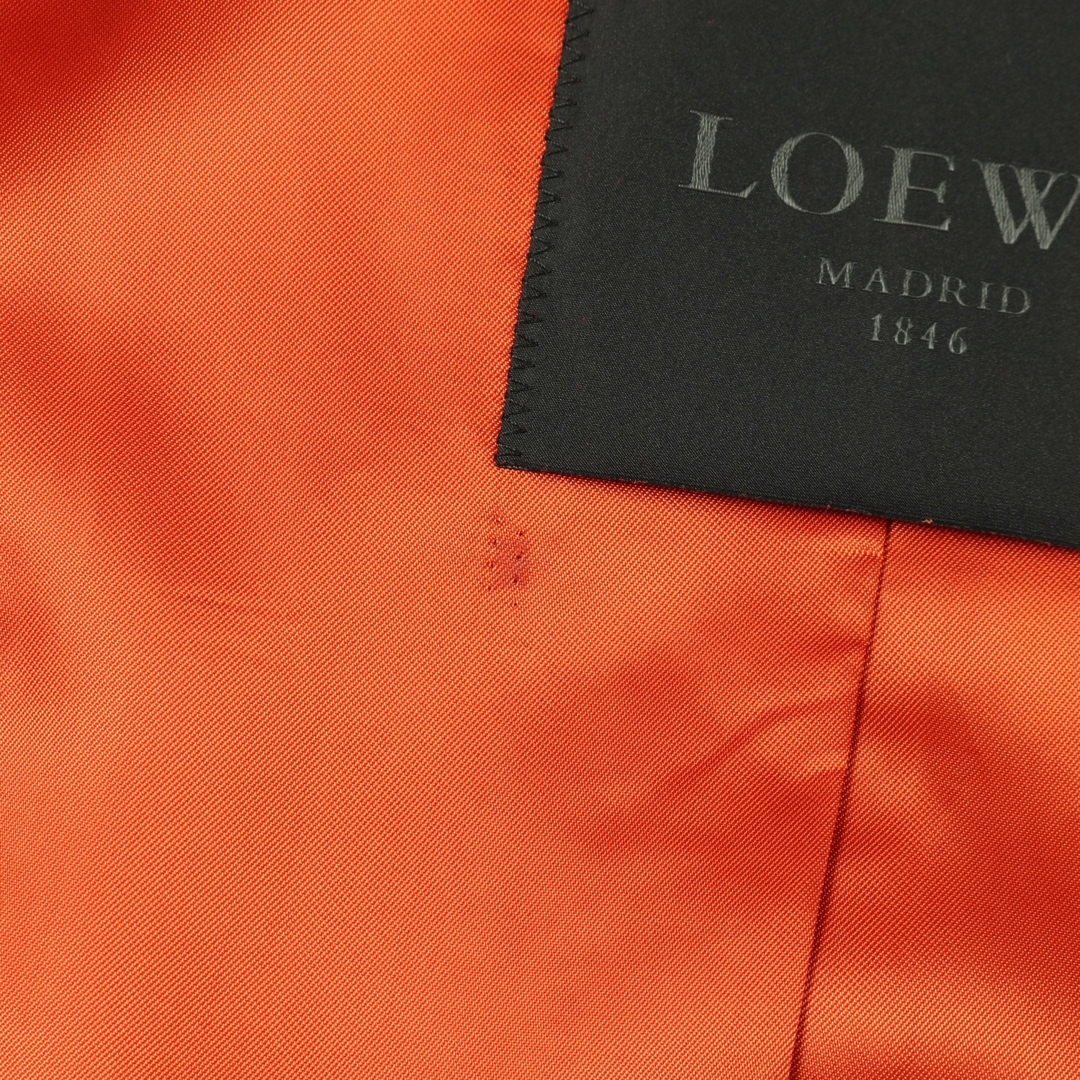 スエード ブルゾン ジャケット レザー レッドブラウン ロエベ – RECLO