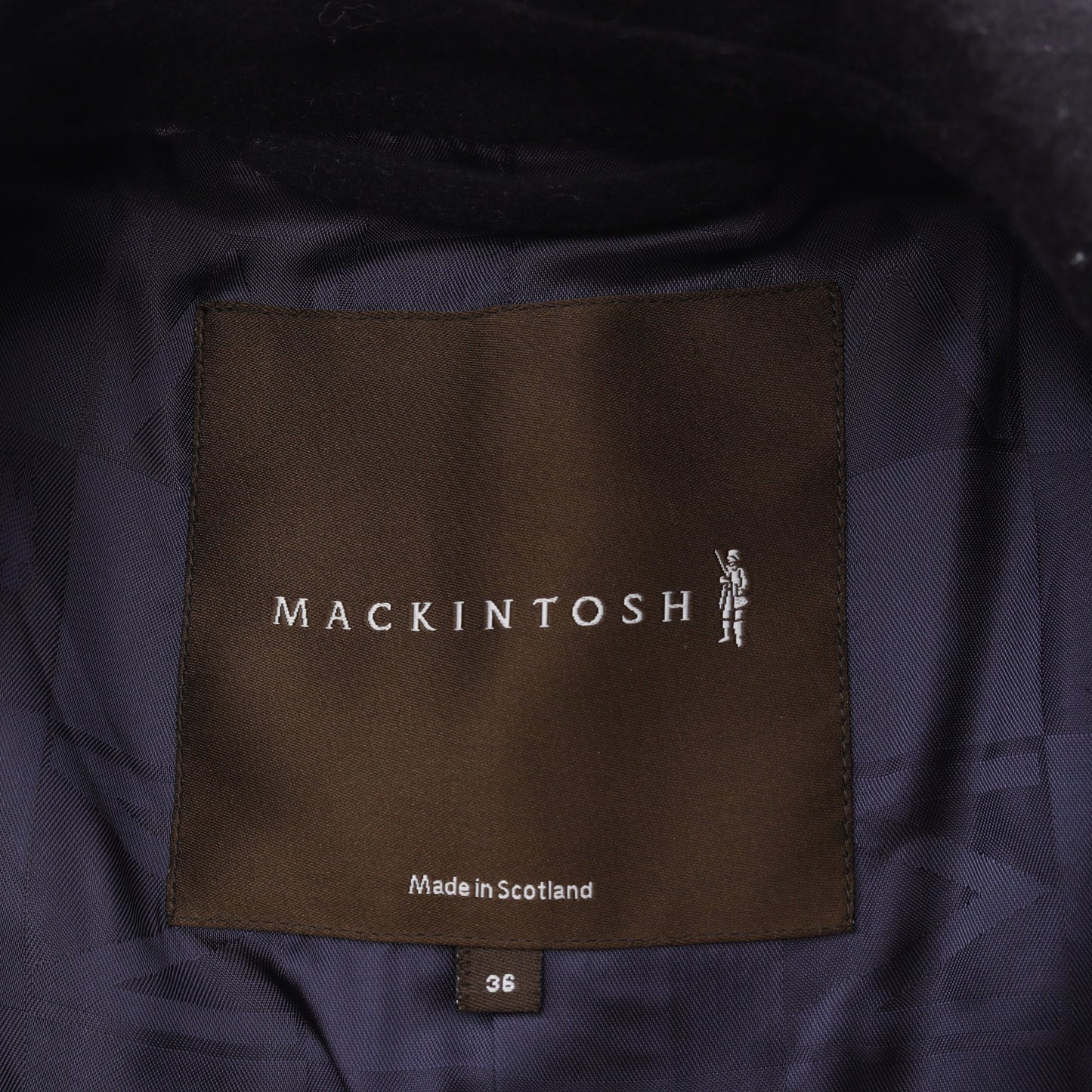 ピーコート ウール ブラック マッキントッシュ アウター MACKINTOSH