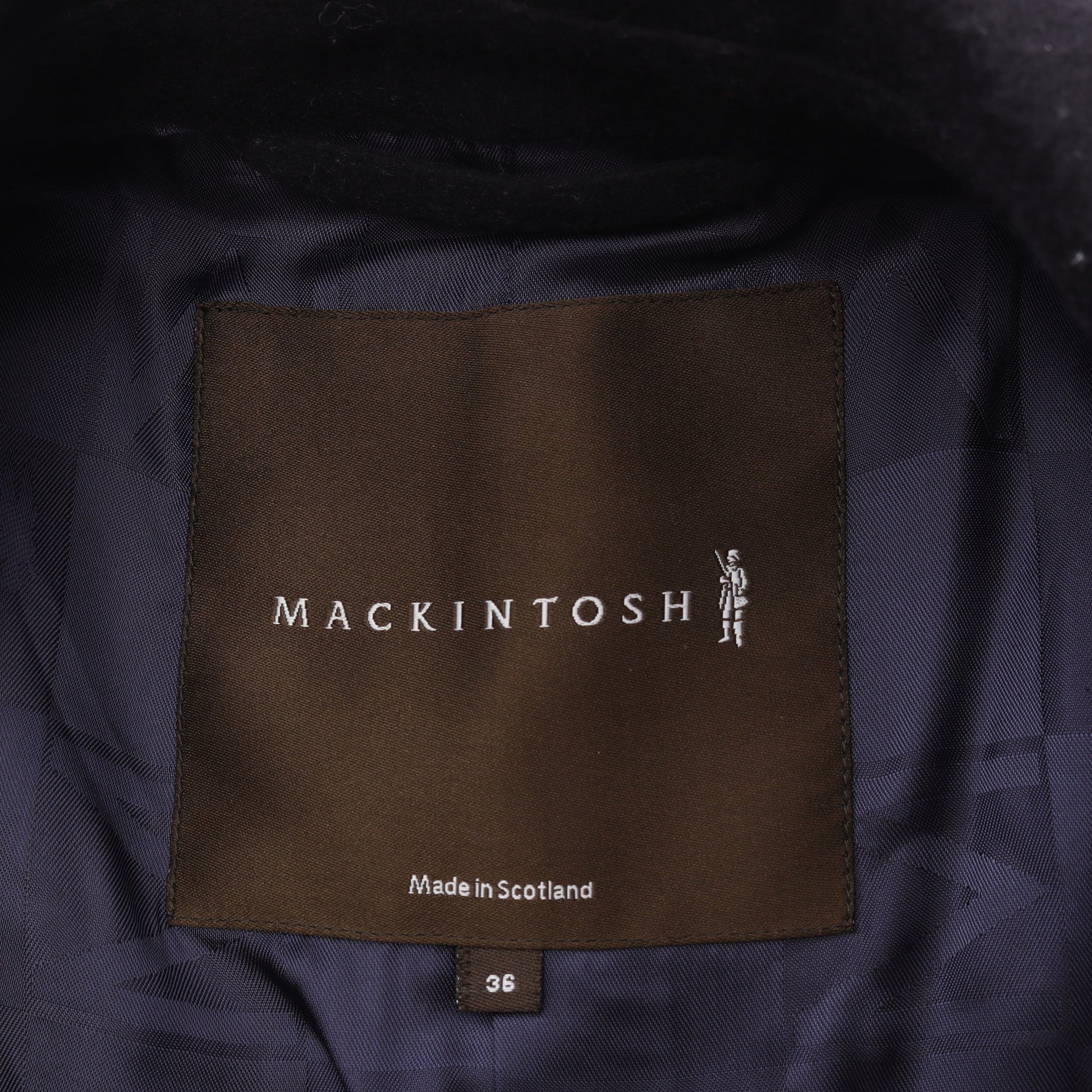 ピーコート ウール ブラック マッキントッシュ アウター MACKINTOSH