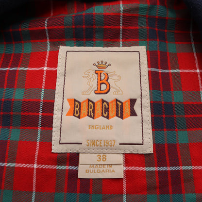 G9 HARRINGTON JACKET ハリントン ジャケット コットン ブルー 裏地チェック バラクータ アウター BARACUTA