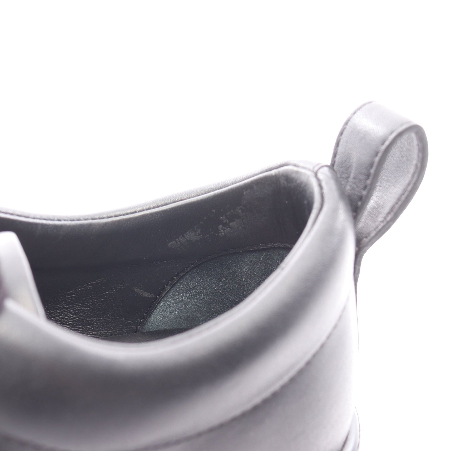 ハッピー スニーカー レザー ブラック エルメス シューズ HERMES