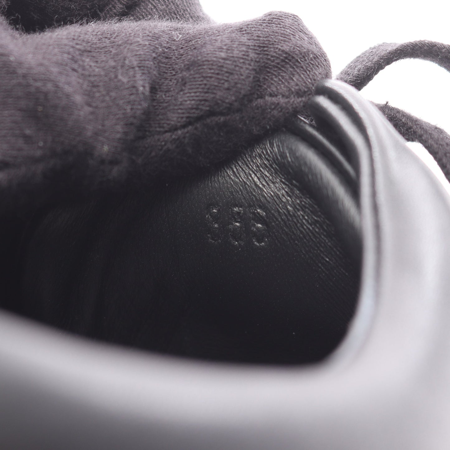 ハッピー スニーカー レザー ブラック エルメス シューズ HERMES