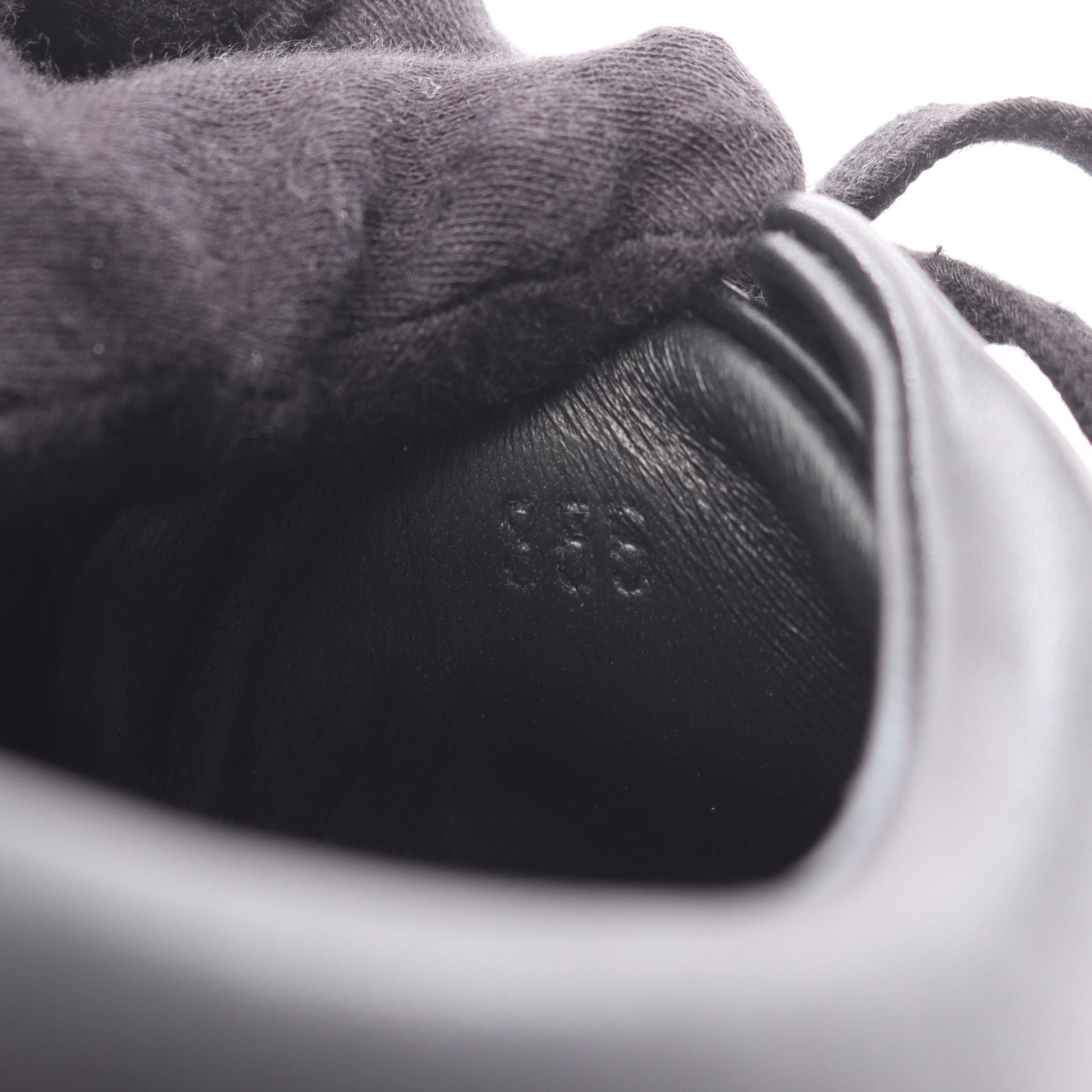 ハッピー スニーカー レザー ブラック エルメス シューズ HERMES