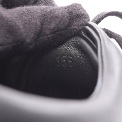 ハッピー スニーカー レザー ブラック エルメス シューズ HERMES