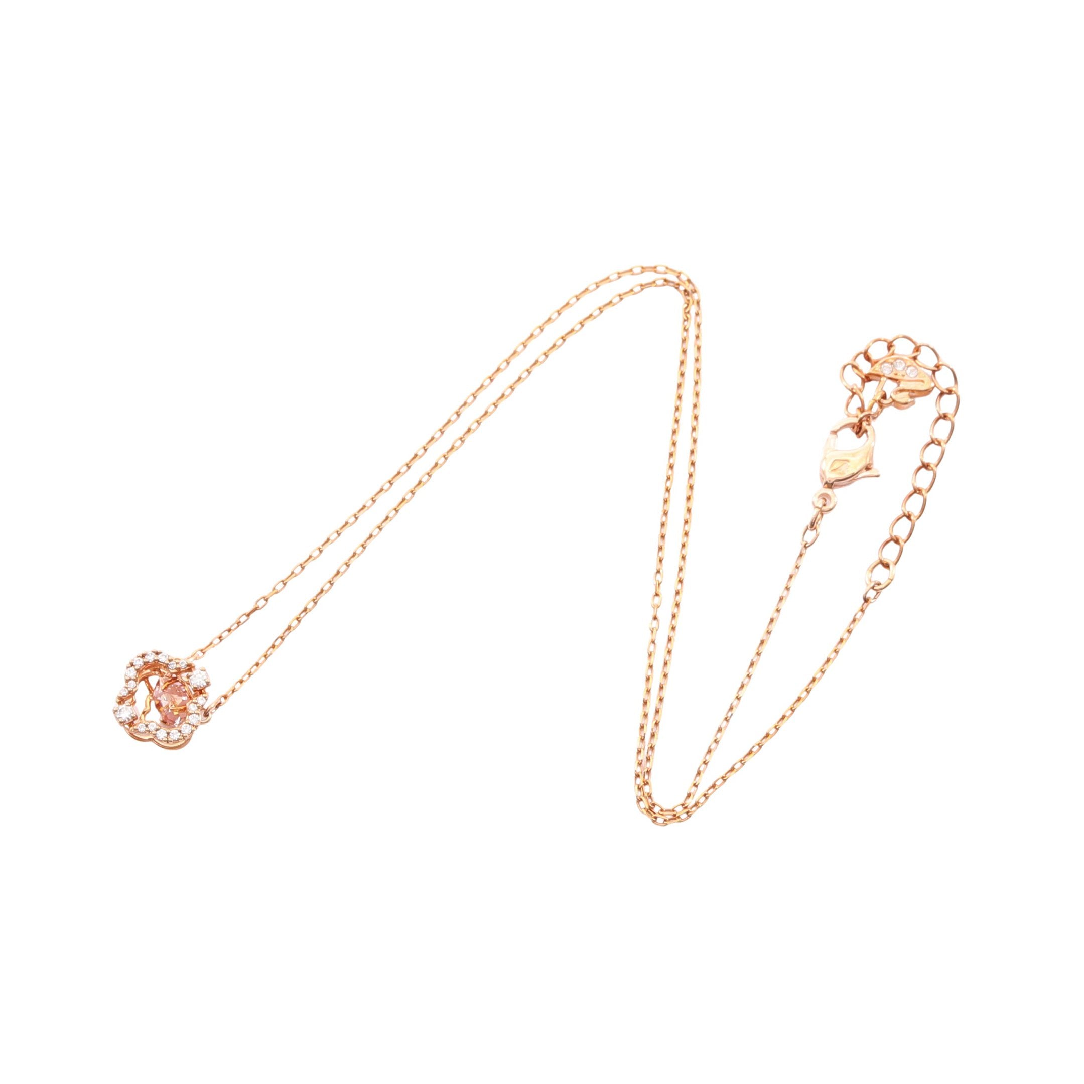 Sparkling Dance Oval ネックレス ピアスセット ネックレス GP