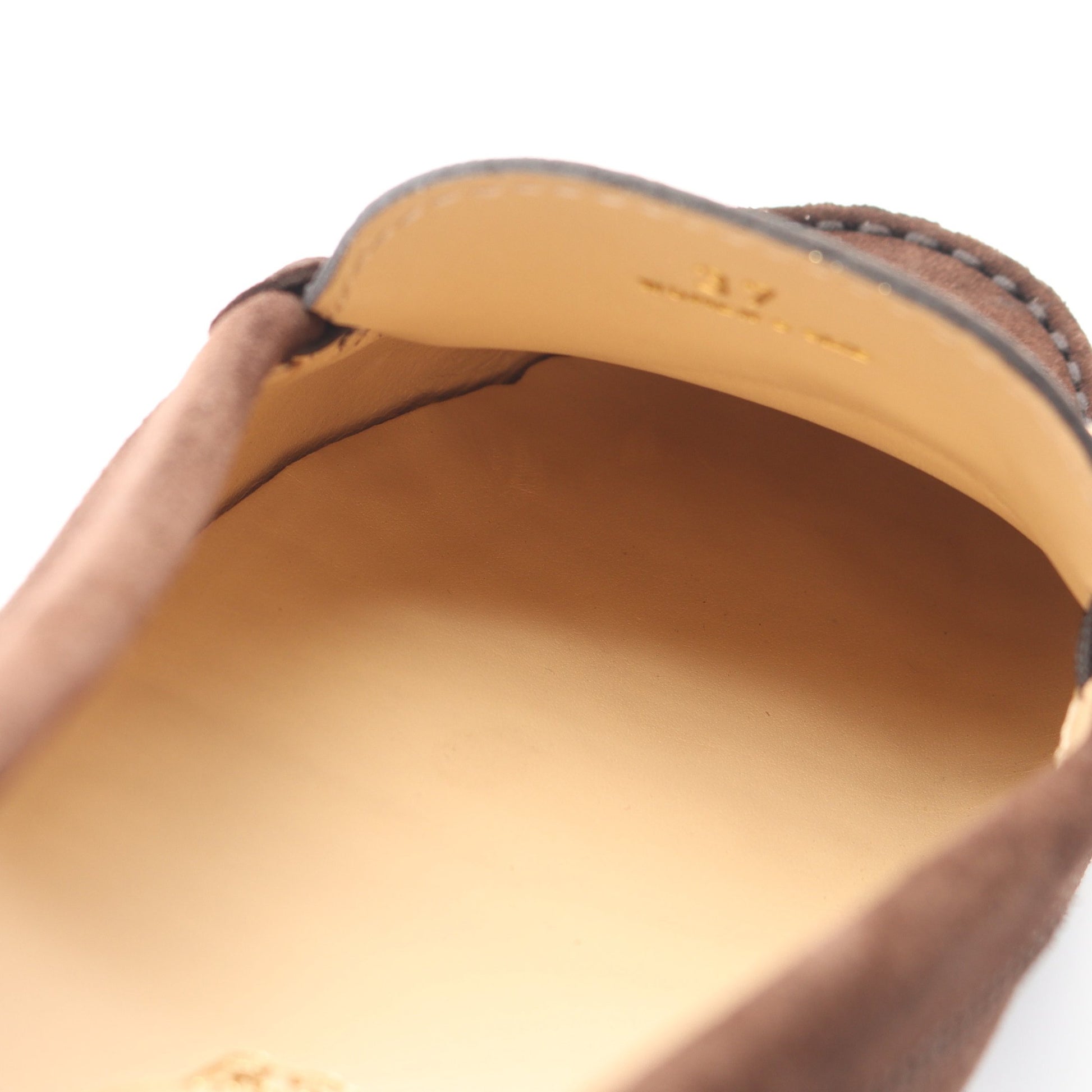 ダブルT ドライビングシューズ スエード ダークブラウン トッズ シューズ TOD'S