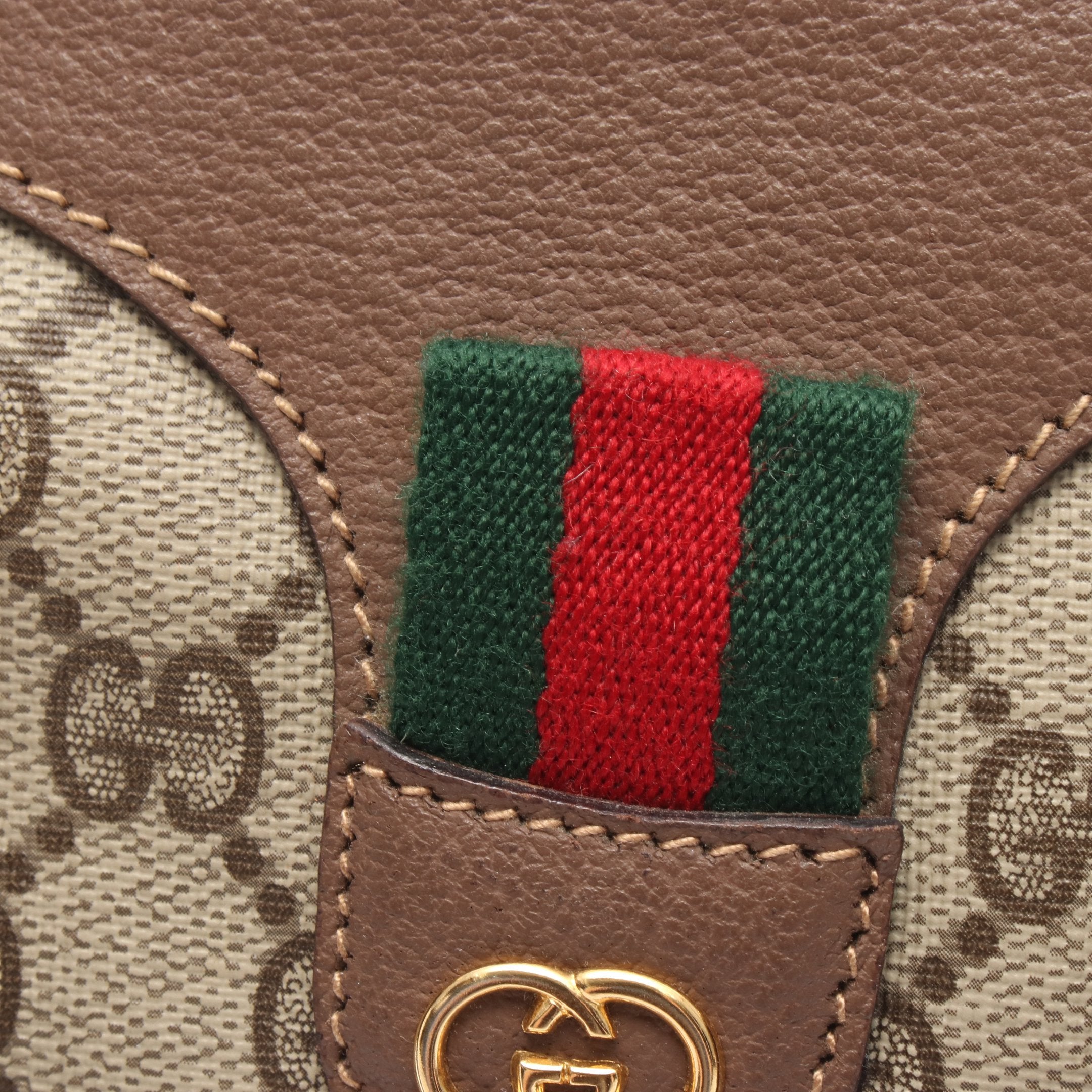 オールドグッチ GGプラス シェリーライン ミニボストンバッグ PVC