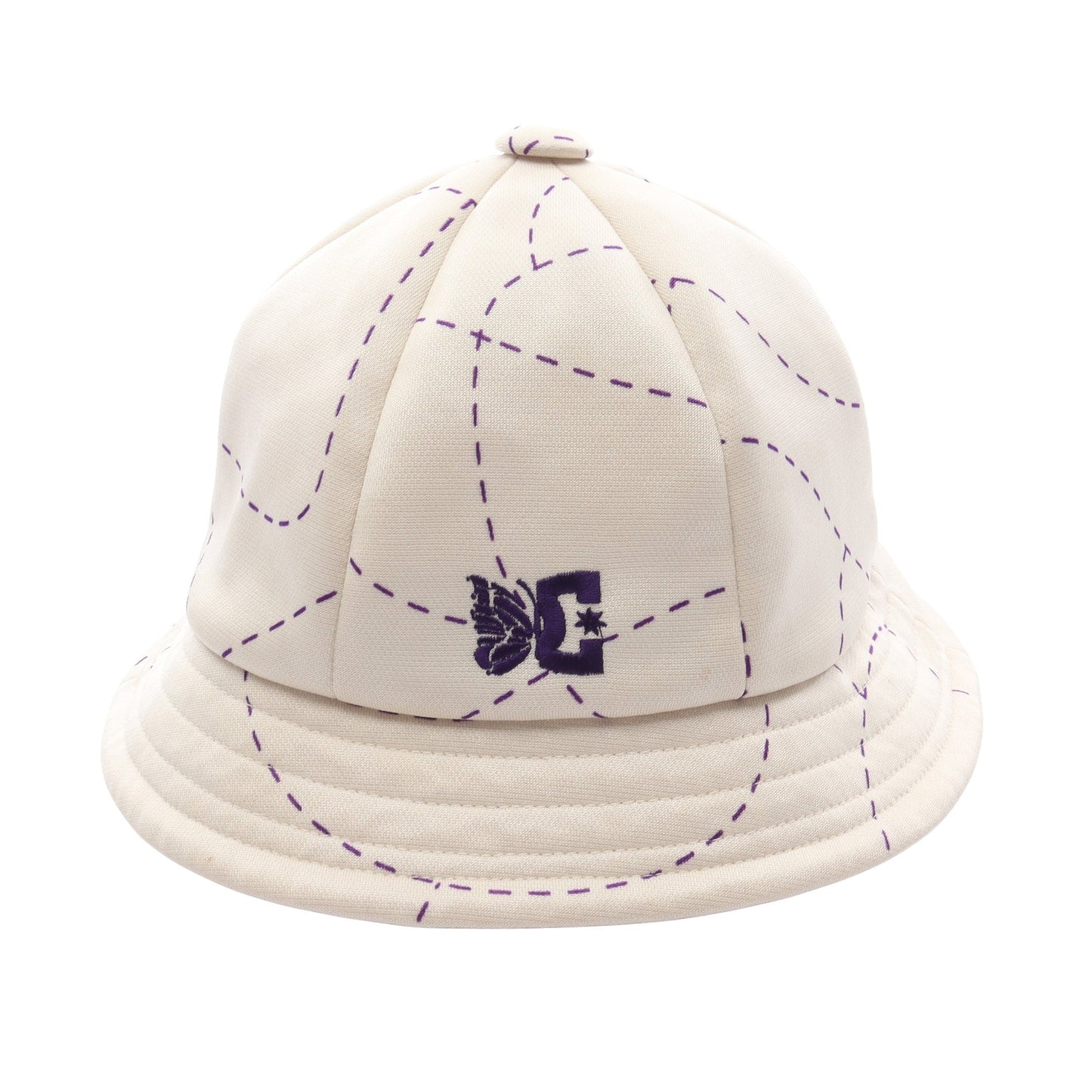 NEEDLES × DC SHOES Bermuda バケットハット 帽子 アイボリー パープル ニードルス 財布・小物 Needles
