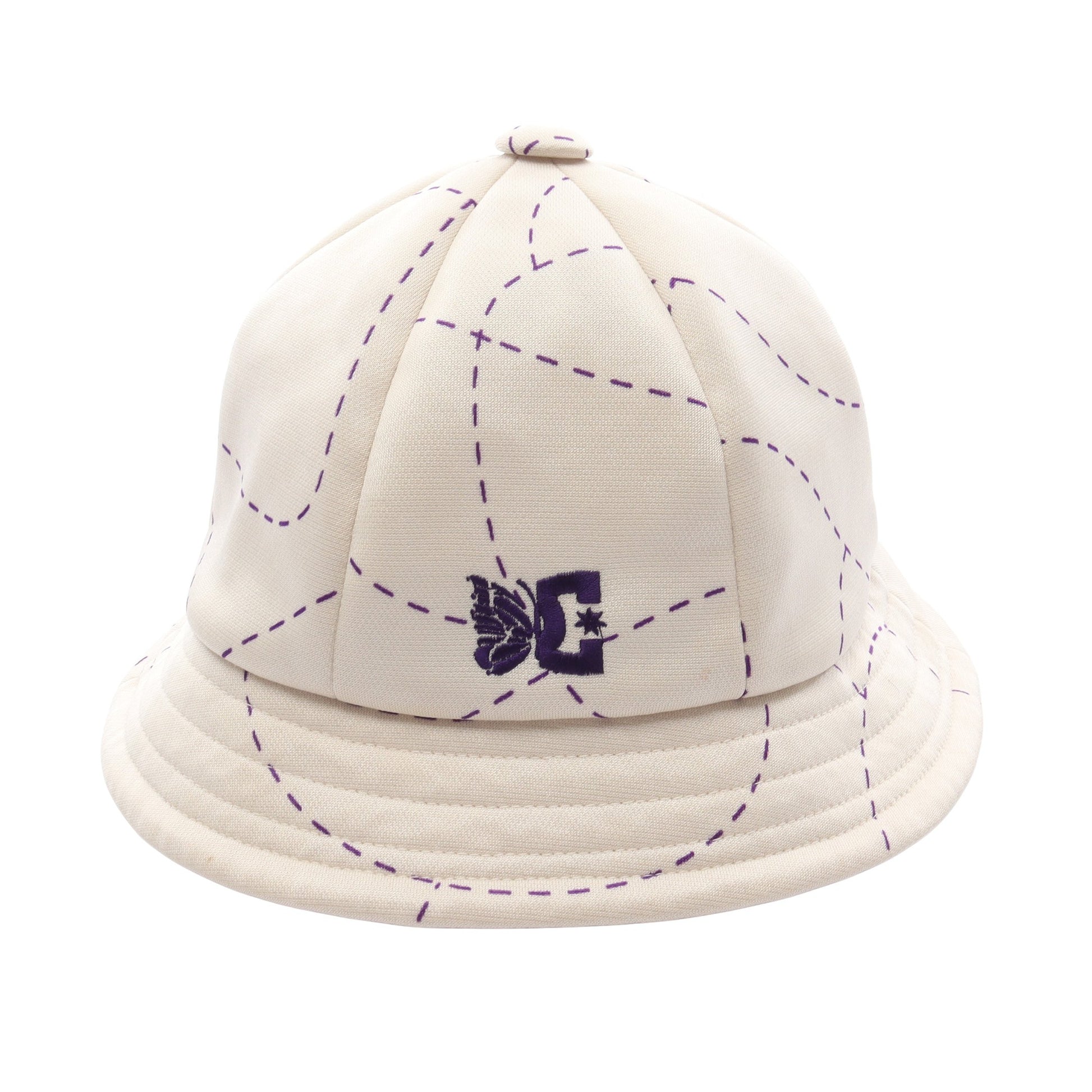 NEEDLES × DC SHOES Bermuda バケットハット 帽子 アイボリー パープル ニードルス 財布・小物 Needles