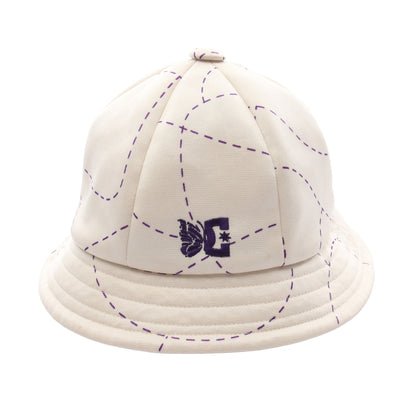 NEEDLES × DC SHOES Bermuda バケットハット 帽子 アイボリー パープル ニードルス 財布・小物 Needles