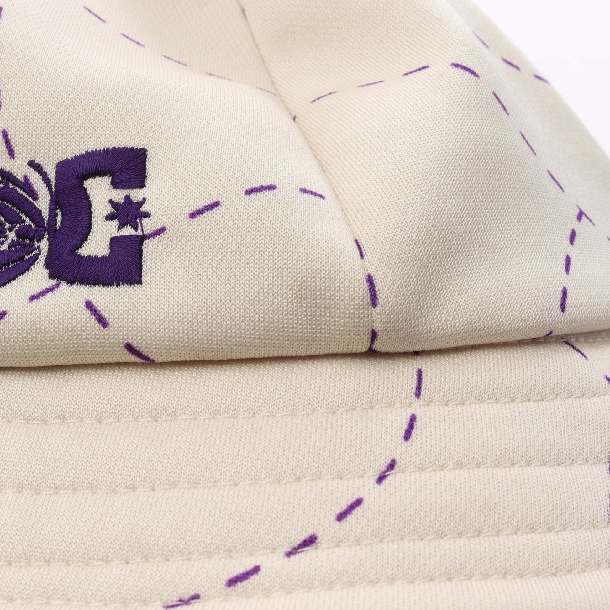 NEEDLES × DC SHOES Bermuda バケットハット 帽子 アイボリー パープル ニードルス 財布・小物 Needles