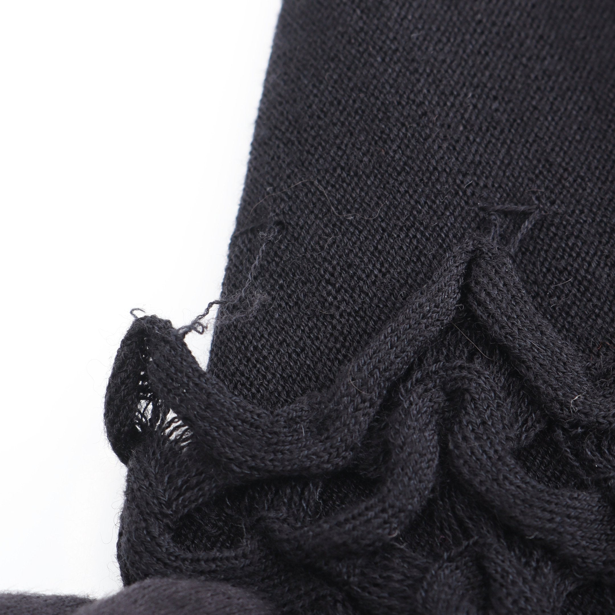 めるそう様　極美品 CHANEL シャネル ニットスカート マーメイドココマーク ココマークボタン ニット スカート ウール ブラック シャネル – RECLO