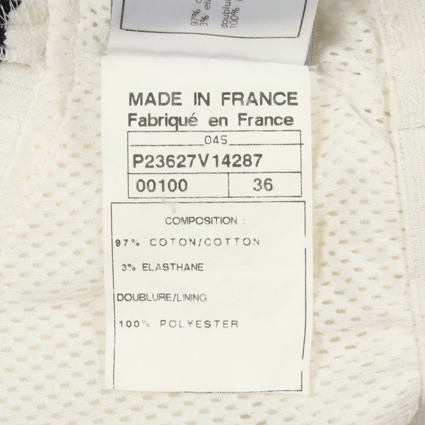 スポーツライン ココマーク ノースリーブ ワンピース コットン ホワイト シャネル ワンピース CHANEL