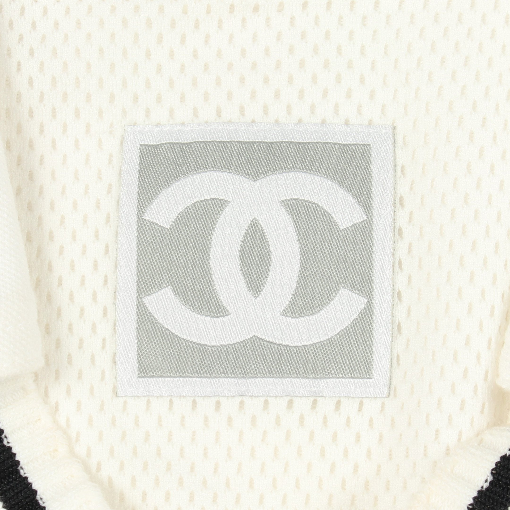 CHANEL 2001 スポーツ コットンタンクトップ ノースリーブ ココマーク CHANEL 2001 スポーツ コットンタンクトップ ノースリーブ ココマーク