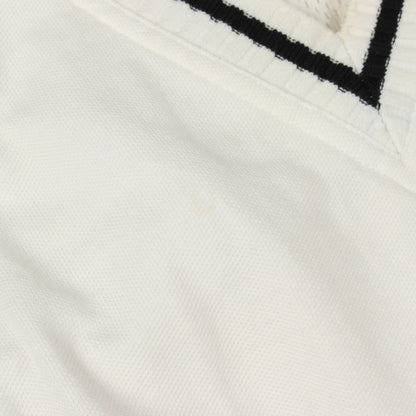 スポーツライン ココマーク ノースリーブ ワンピース コットン ホワイト シャネル ワンピース CHANEL