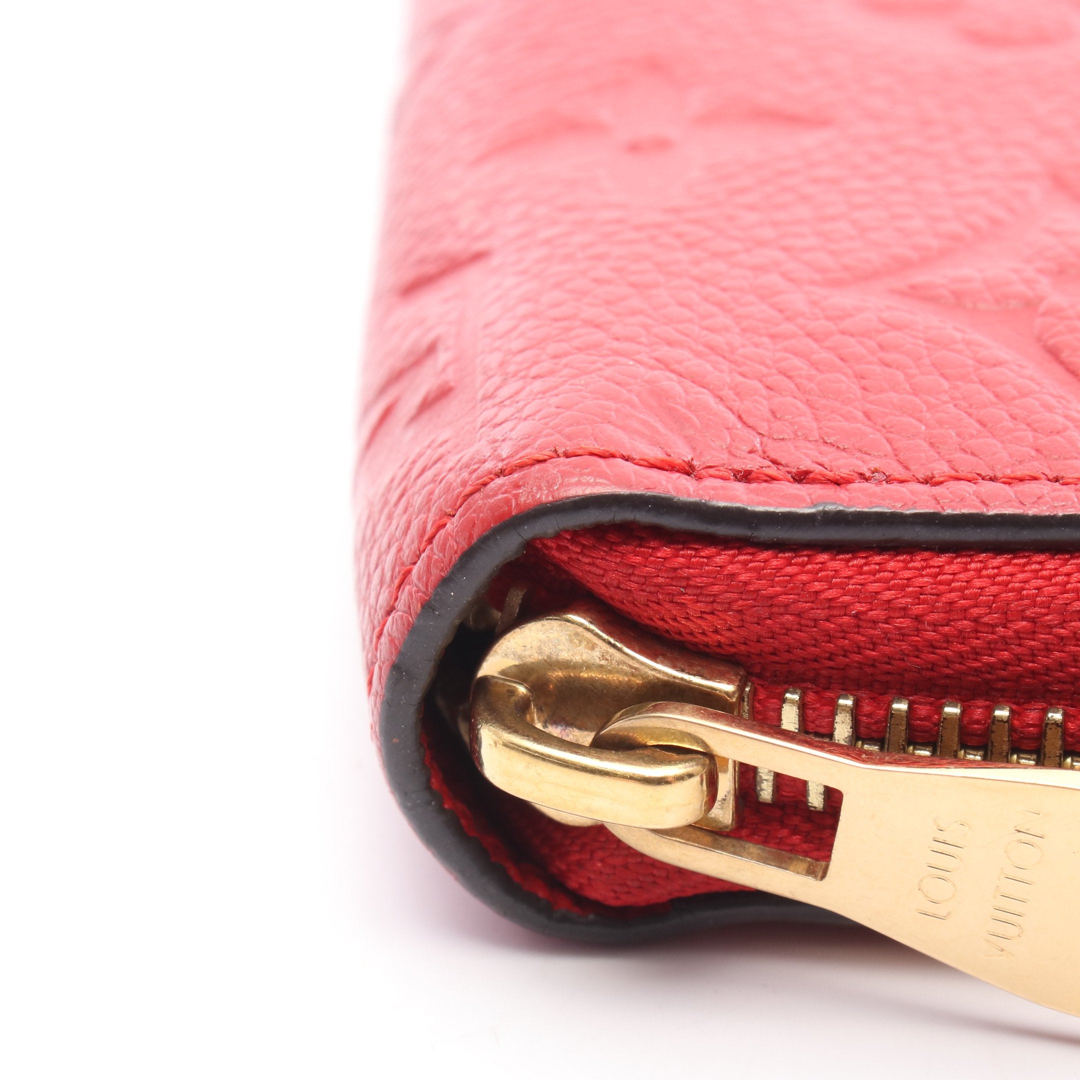 LouisVuittonジッピーウォレット（スカーレットモノグラム・アンプラント LOUIS VUITTON（ルイ・ヴィトン） ルイ ヴィトン モノグラム アン