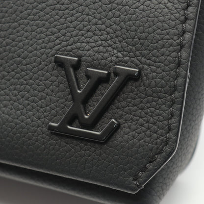 ファストライン ウェアラブル ウォレット LV アエログラム ショルダーバッグ レザー ブラック ルイヴィトン バッグ LOUIS VUITTON