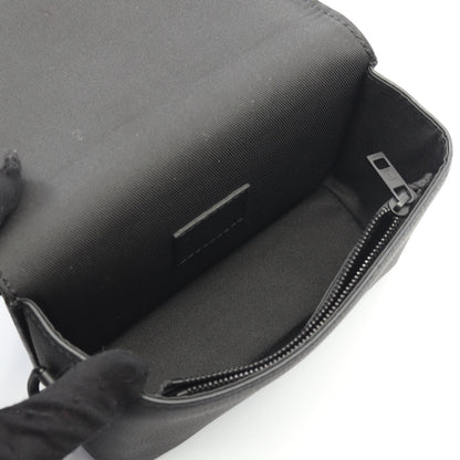 ファストライン ウェアラブル ウォレット LV アエログラム ショルダーバッグ レザー ブラック ルイヴィトン バッグ LOUIS VUITTON